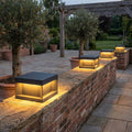 Low Square Deck Pillar Light