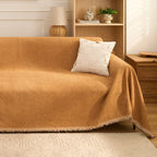 Luxe Solid Colour Chenille Sofa Cover