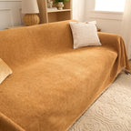 Luxe Solid Colour Chenille Sofa Cover