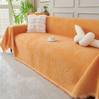 Luxe Solid Colour Chenille Sofa Cover