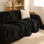 Luxe Solid Colour Chenille Sofa Cover