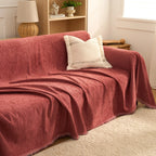 Luxe Solid Colour Chenille Sofa Cover