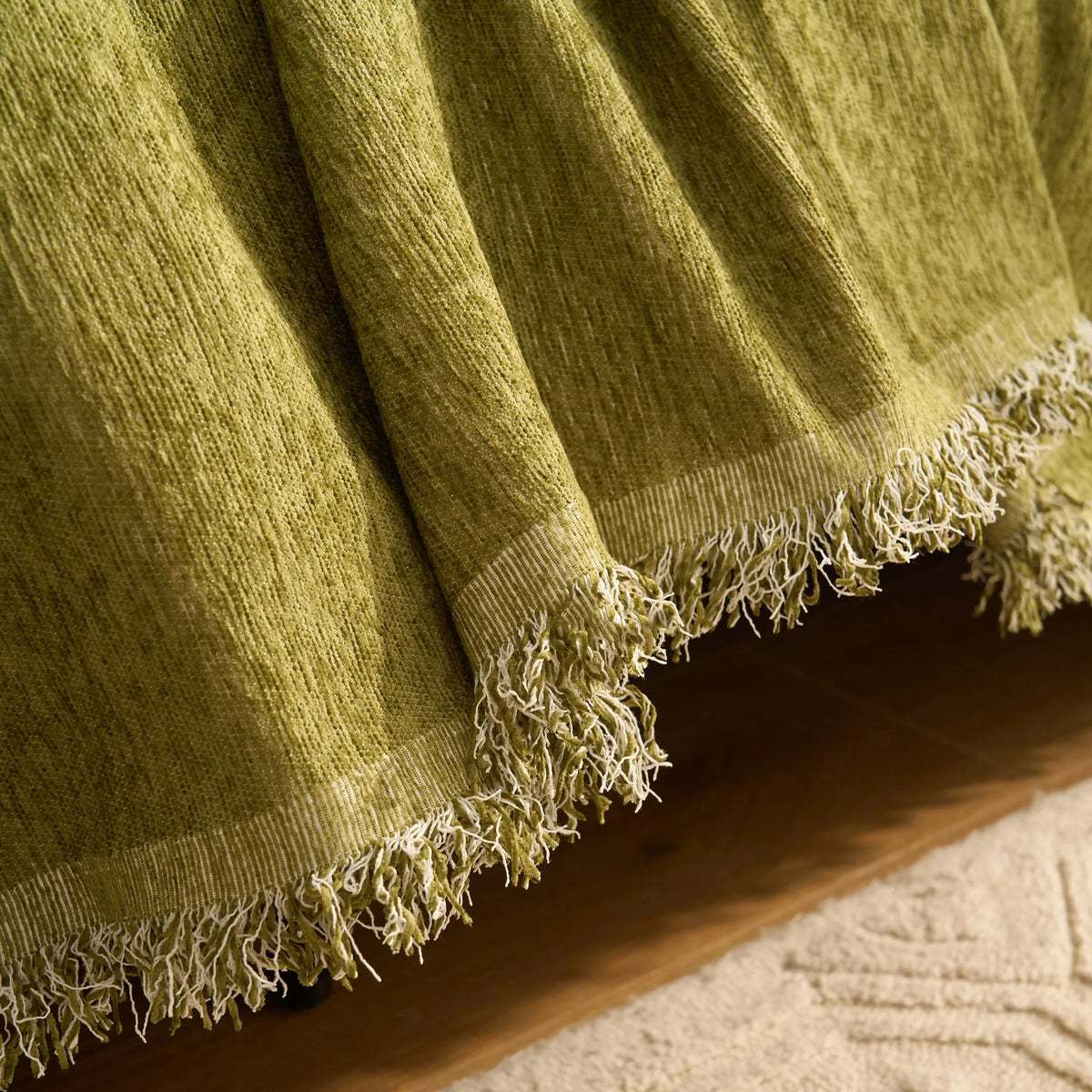 Luxe Solid Colour Chenille Sofa Cover