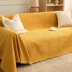 Luxe Solid Colour Chenille Sofa Cover