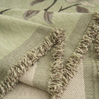 Magnolia Floral Sofa Throw