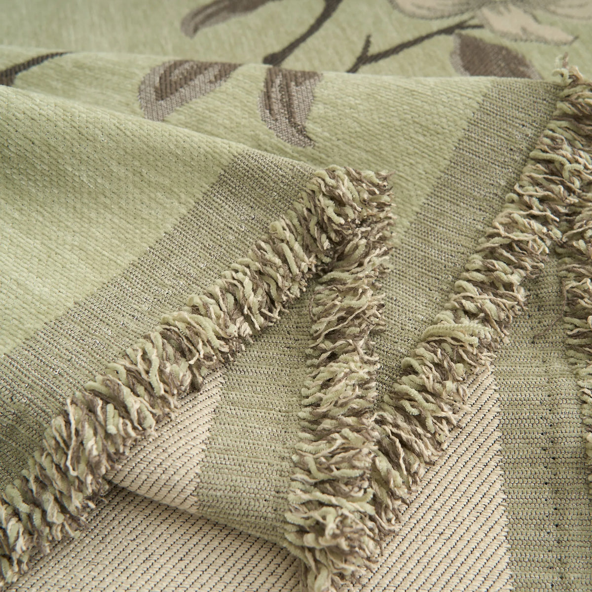 Magnolia Floral Sofa Throw
