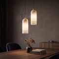 Marble and Copper Pendant Light