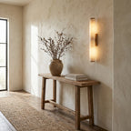 Marble Effect Copper Wall Light