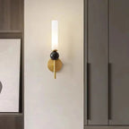Marble Face Copper Wall Light