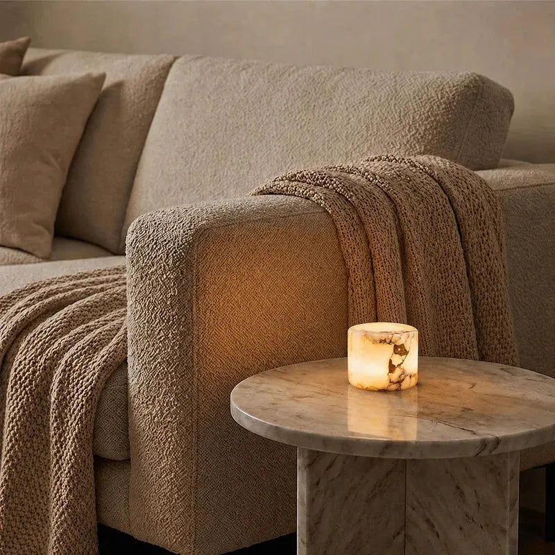 Marble Glow Mini Table Lamp