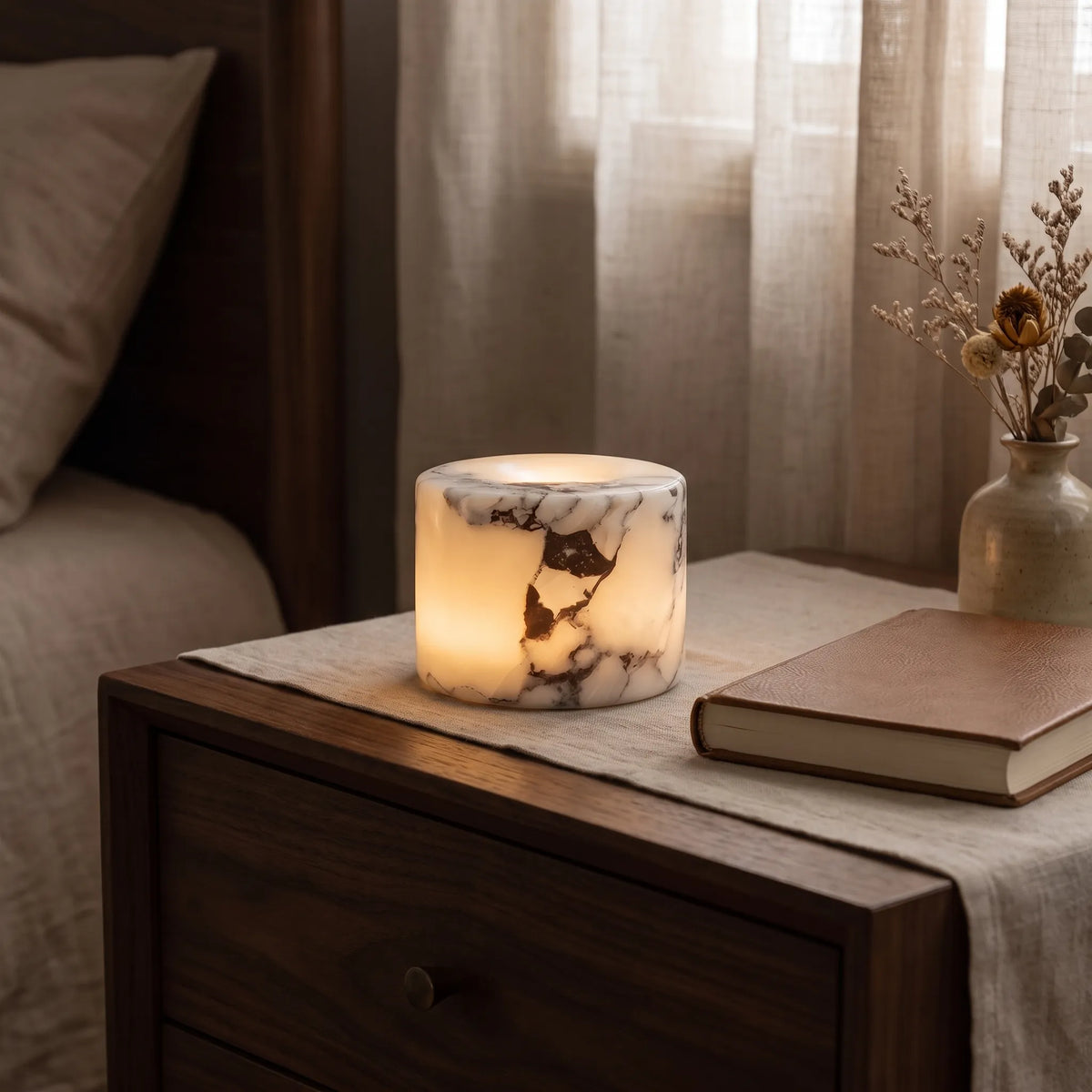 Marble Glow Mini Table Lamp