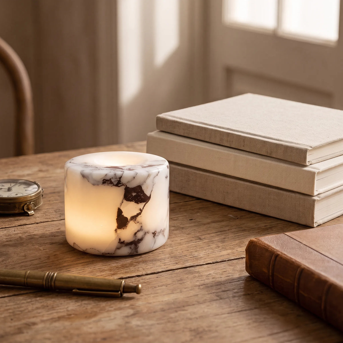 Marble Glow Mini Table Lamp