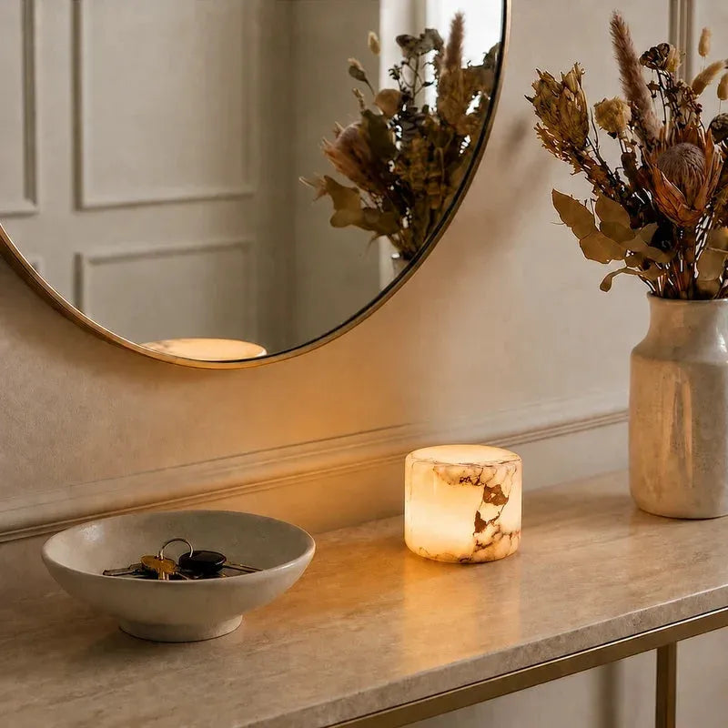 Marble Glow Mini Table Lamp