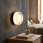 Matte Linear LED Glass Wall Light
