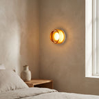 Matte Linear LED Glass Wall Light