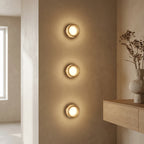 Matte Linear LED Glass Wall Light