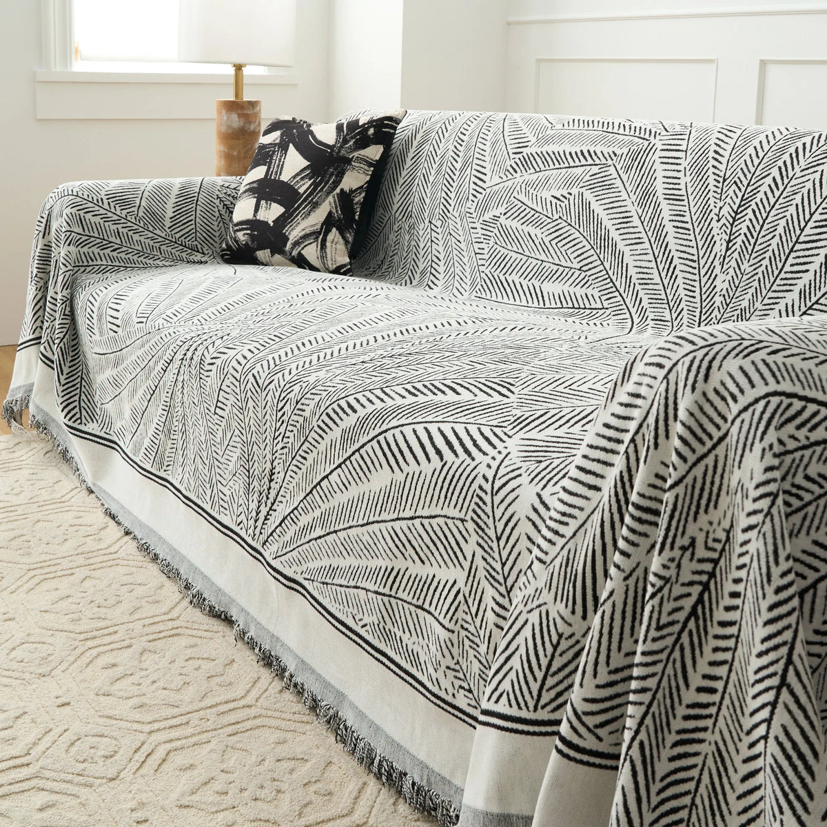 Meadow Boho Geometric Sofa Throw
