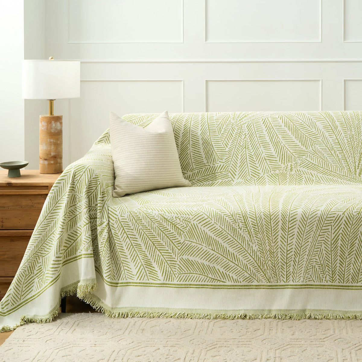 Meadow Boho Geometric Sofa Throw