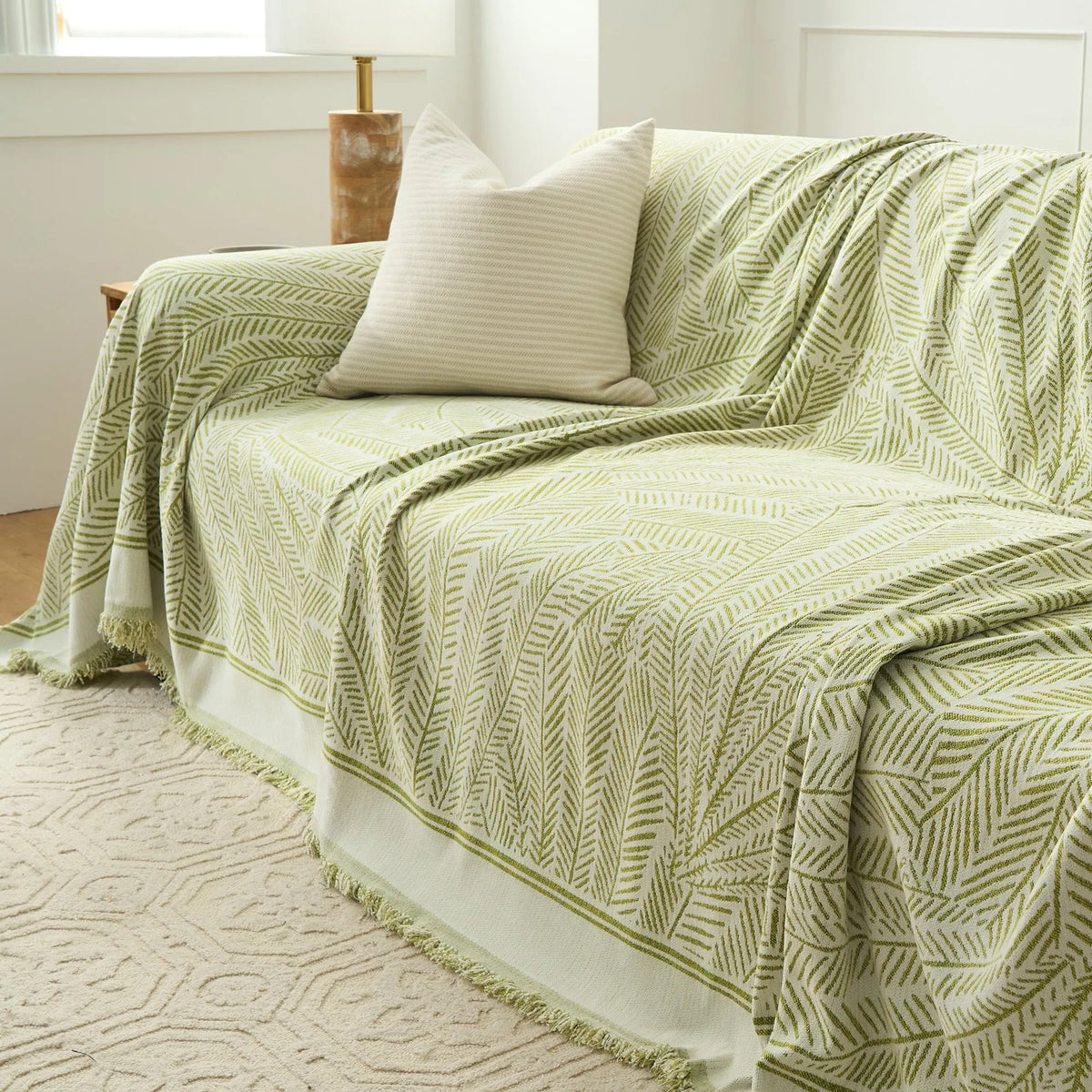 Meadow Boho Geometric Sofa Throw