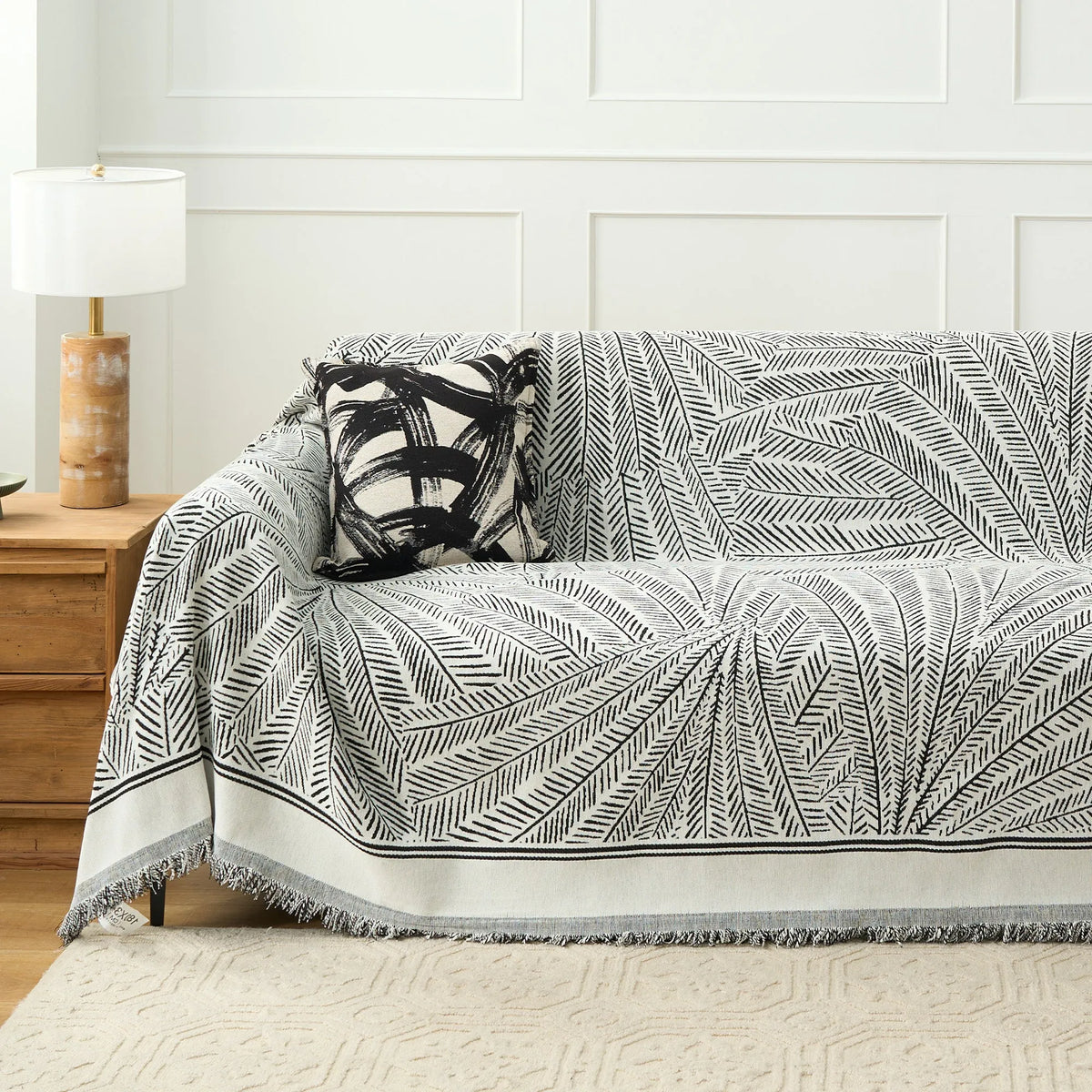 Meadow Boho Geometric Sofa Throw