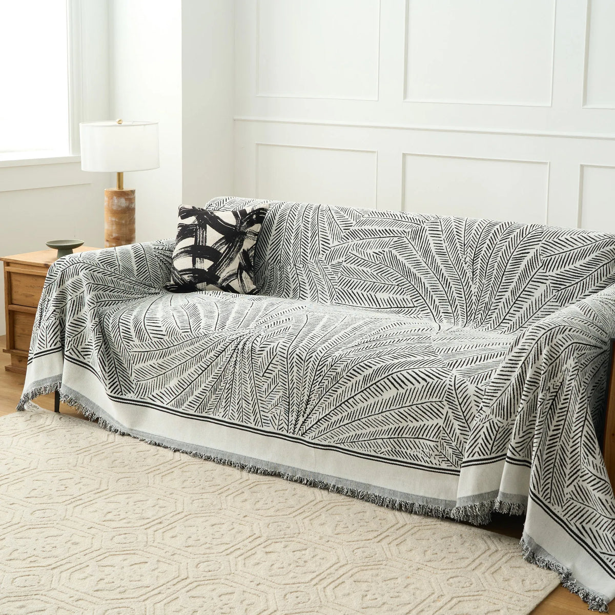 Meadow Boho Geometric Sofa Throw