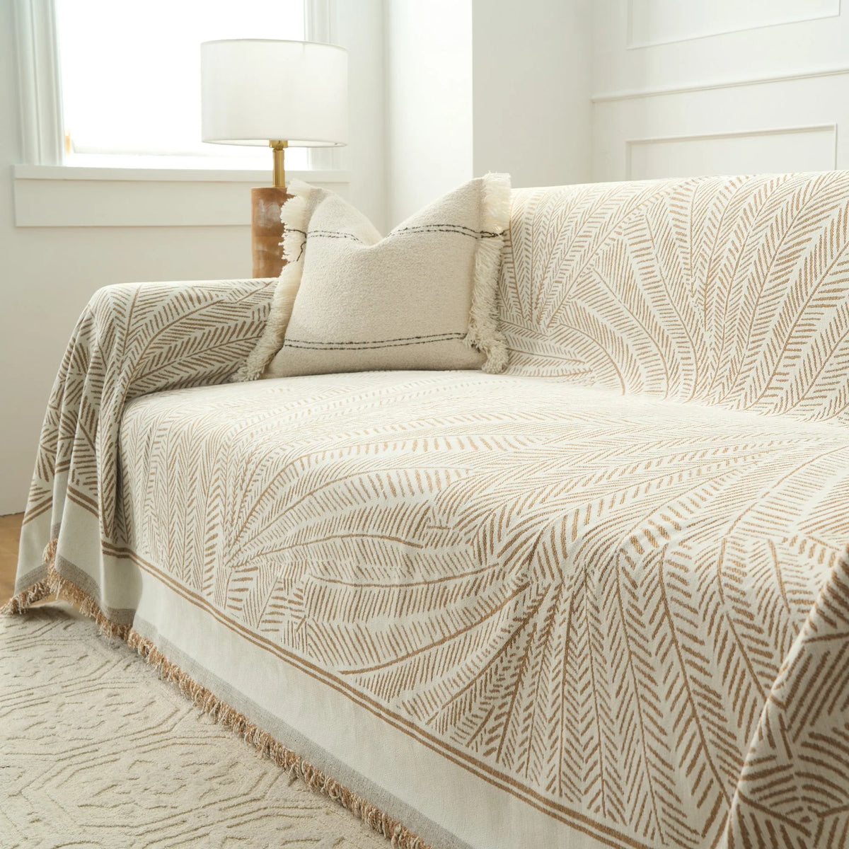 Meadow Boho Geometric Sofa Throw