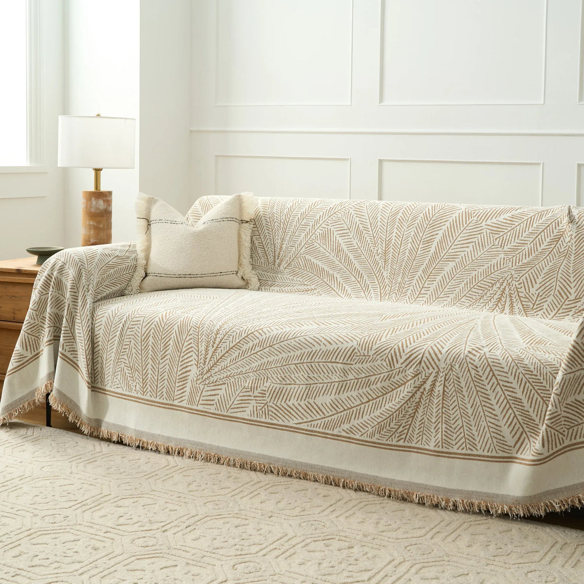 Meadow Boho Geometric Sofa Throw