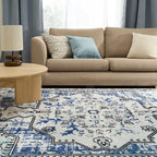 Midnight Mosaic Plush Rug