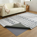 Midnight Tribal Flow Washable Rug