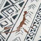 Midnight Tribal Flow Washable Rug