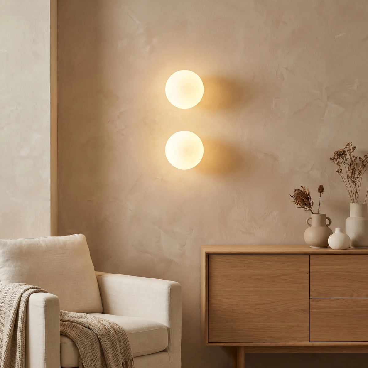Mini Glass Dome Ceiling Light