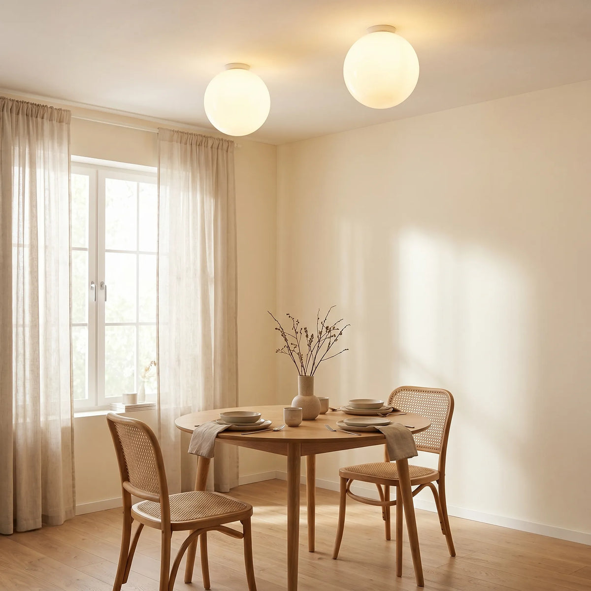 Mini Glass Dome Ceiling Light