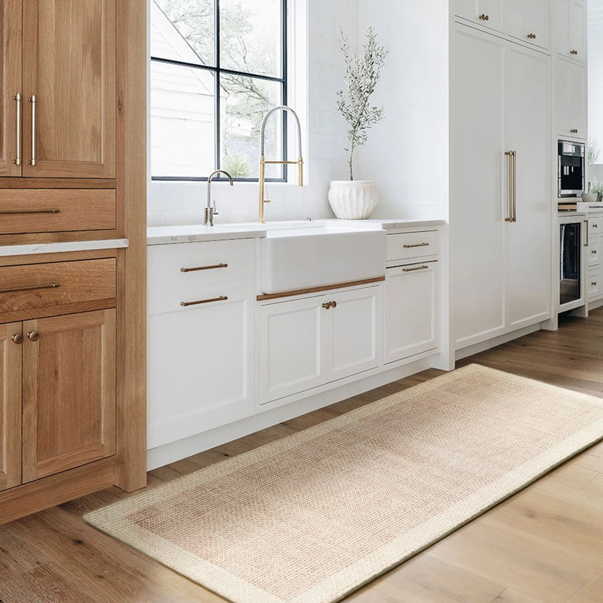 Minimal Weave Absorbent Runner Rug