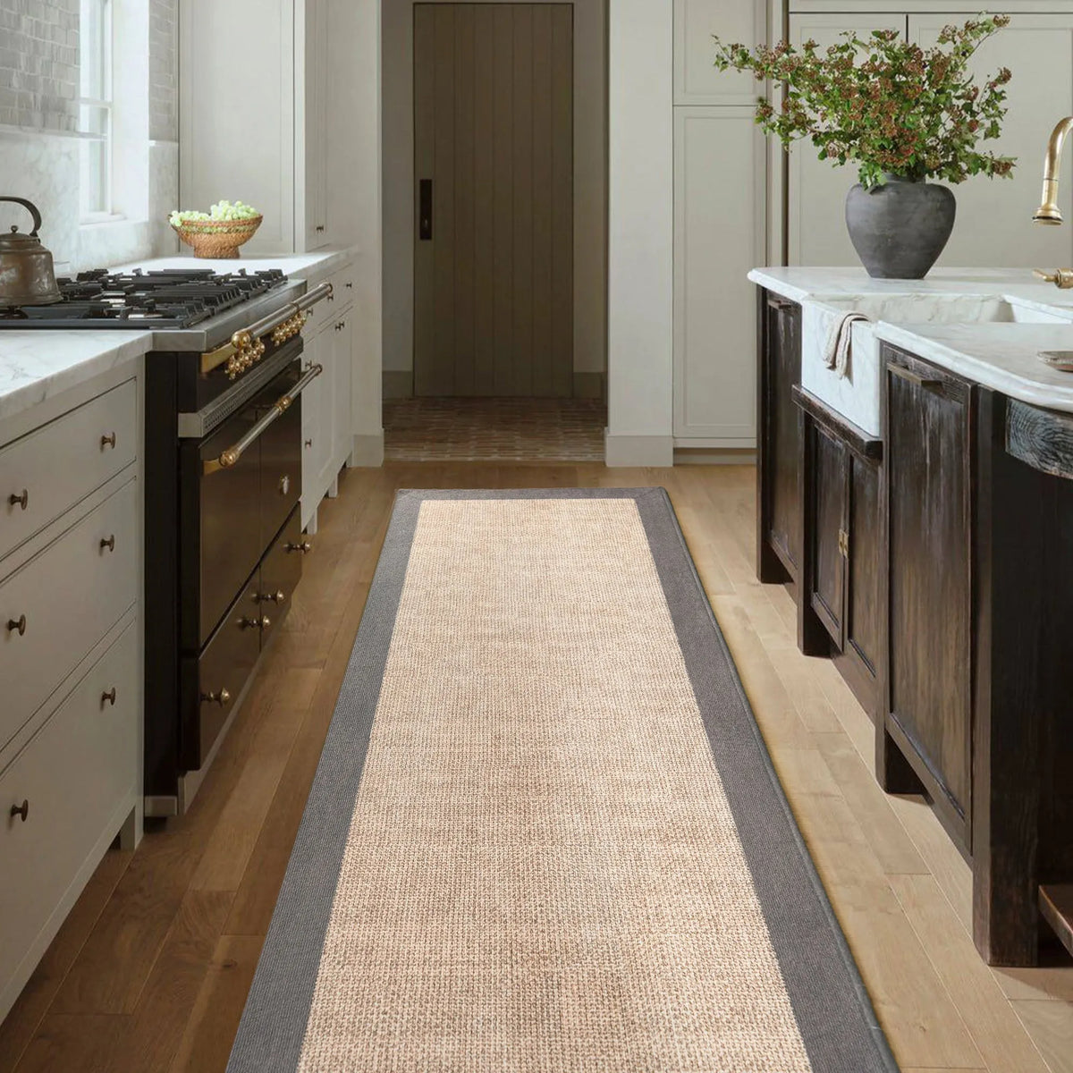 Minimal Weave Absorbent Runner Rug