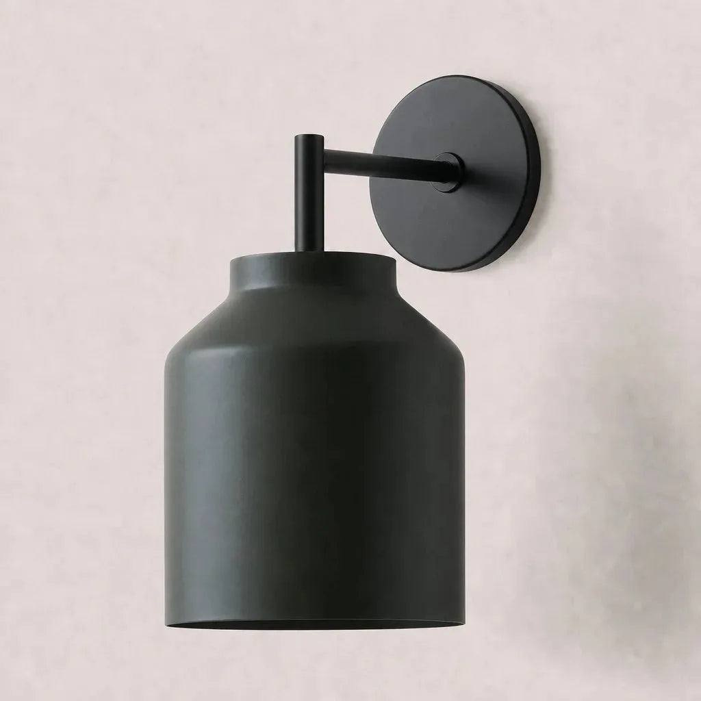 Minimalist Glass Shade Wall Light