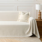 Minimalist Herringbone Chic Sofa Cover