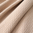 Minimalist Herringbone Chic Sofa Cover