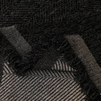 Minimalist Herringbone Woven Sofa Throw