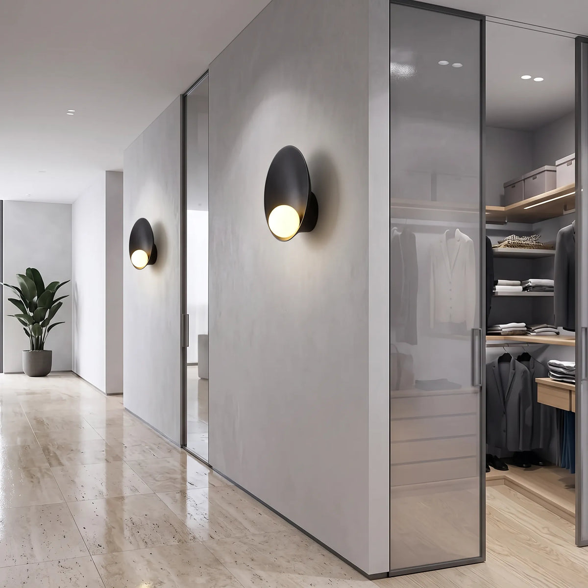 Minimalist Square LED Wall Light