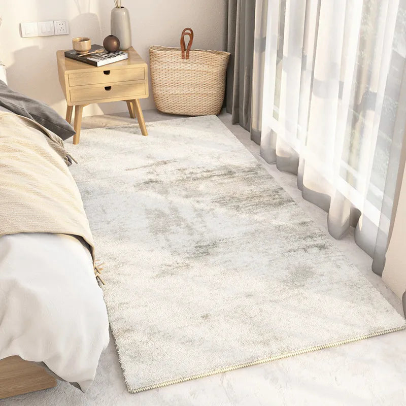 Mist Grey Subtle Texture Rug