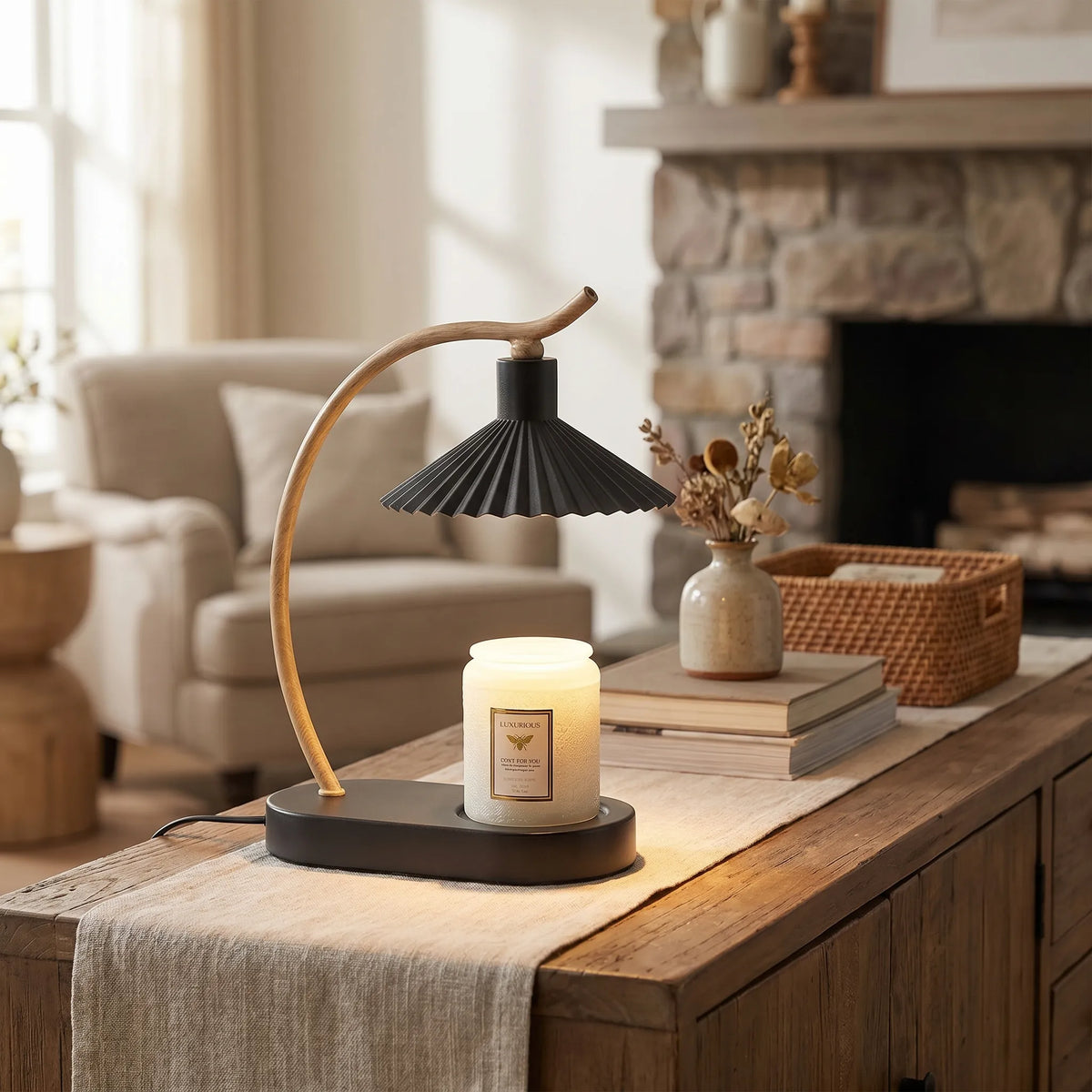 Modern Candle Warmer Lamp