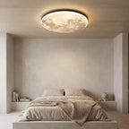Moon Round LED Flush Ceiling Light