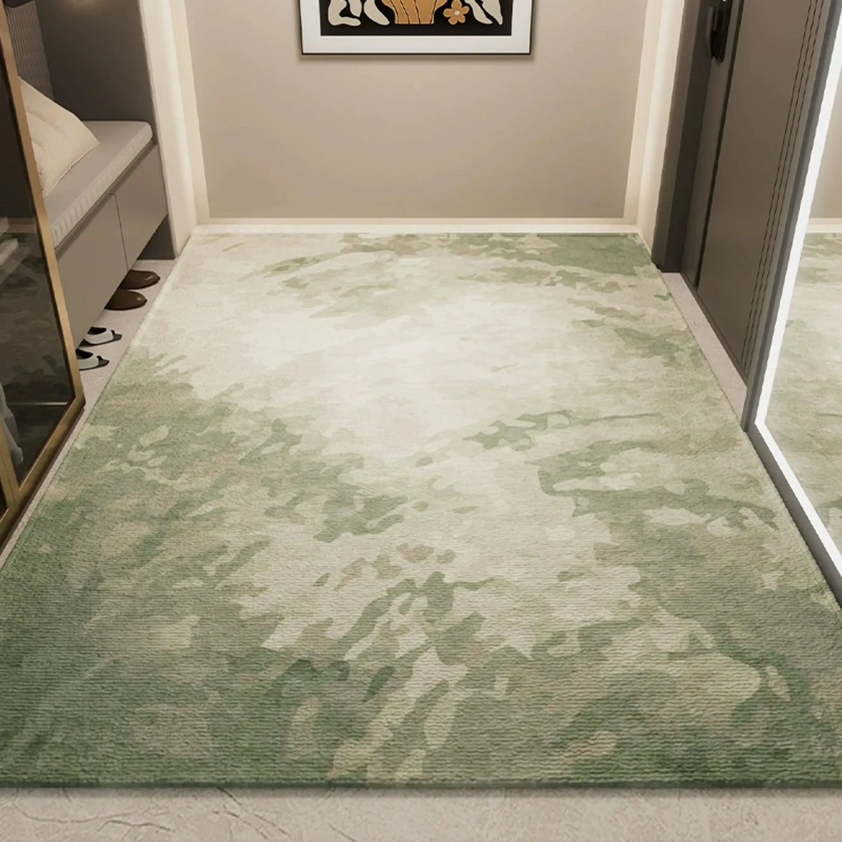Mossy Meadow Nature Area Rug