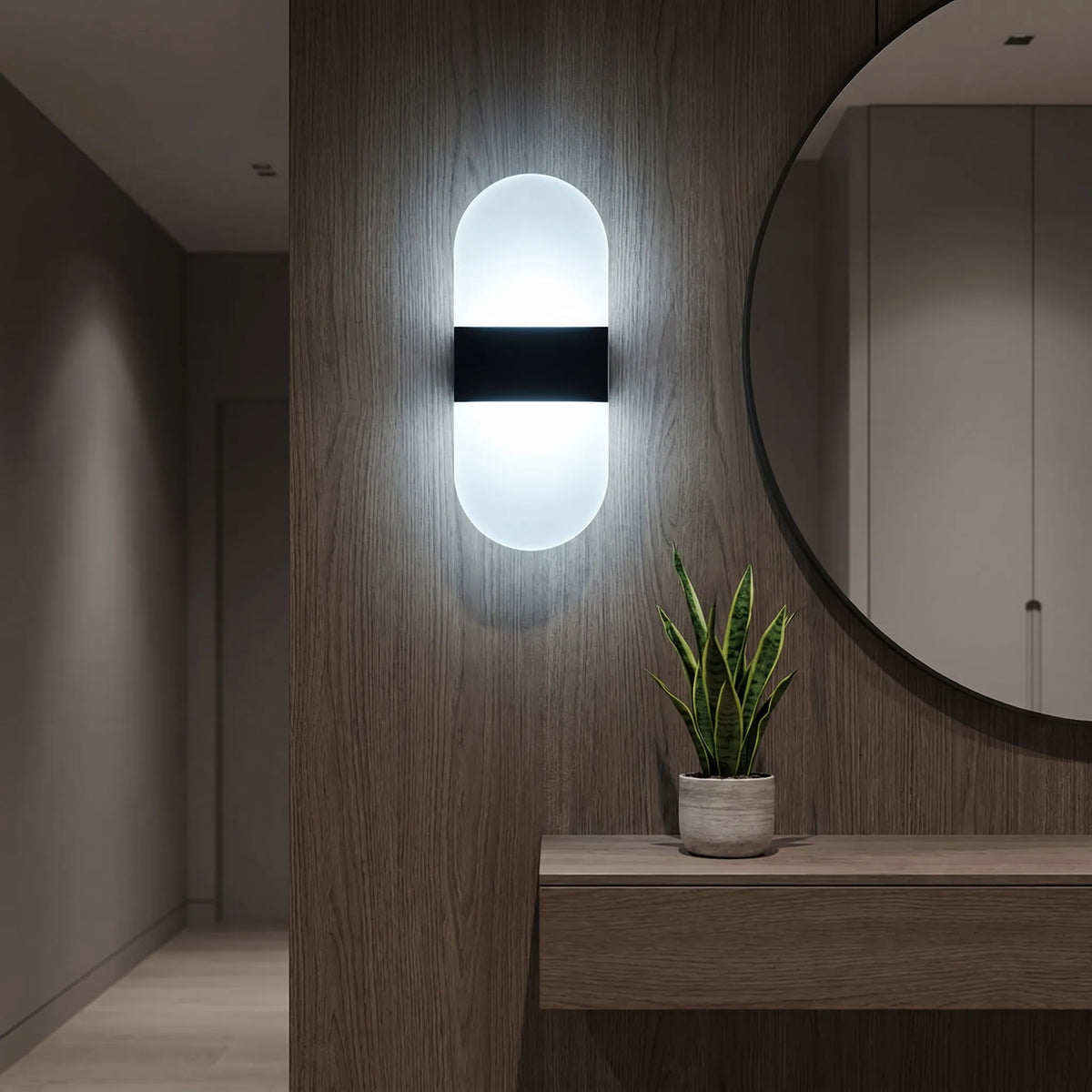Motion or Touch Cordless Wall Light