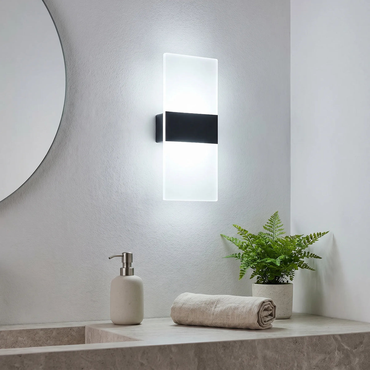 Motion or Touch Cordless Wall Light