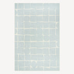 Neutral Mosaic Washable Rug
