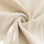 Neutral Woven Minimalist Sofa Throw