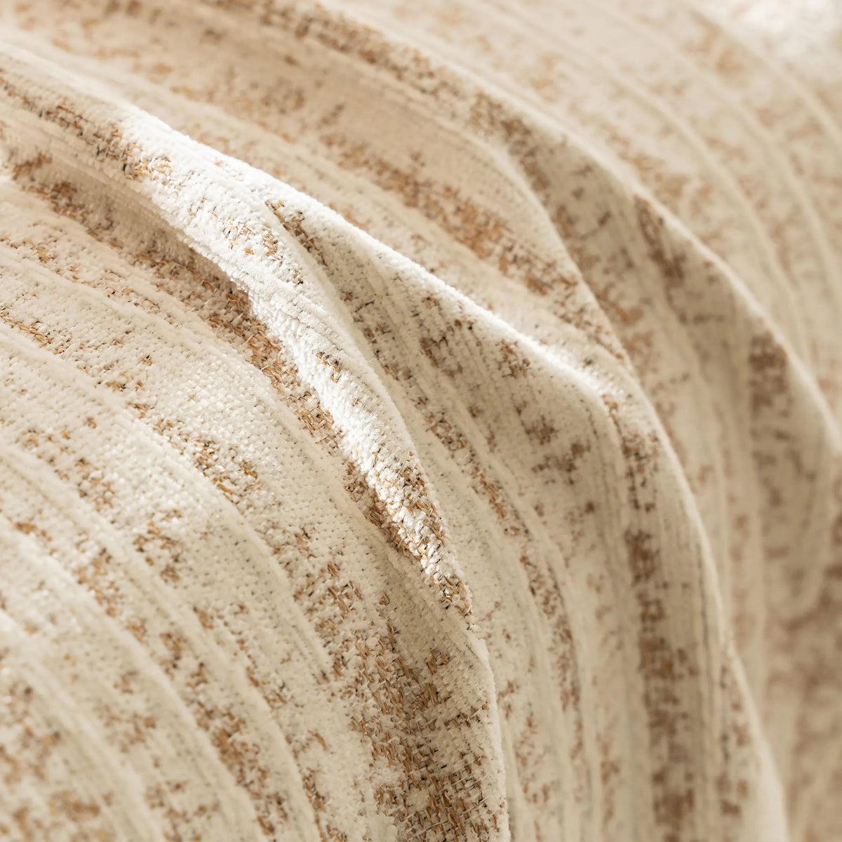 Neutral Woven Minimalist Sofa Throw