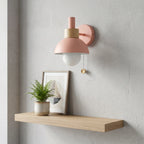 Nordic Globe Pull Chain Wall Light