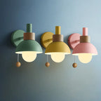 Nordic Globe Pull Chain Wall Light